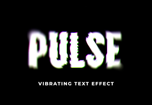 Vibrating Text Effect