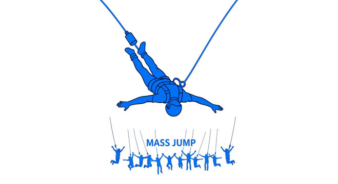 Extreme Bungee Jump Adventure With Group Participation Thrill