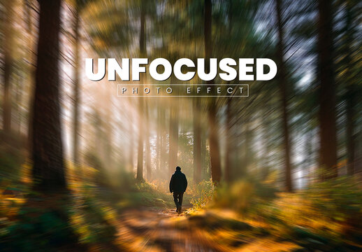 Unfocused Photo Effect