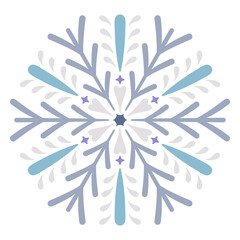 Enchanting wintery snowflake magic © Vexels