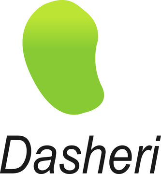 dasheri Mango vector image. types of mango vector image or illustration