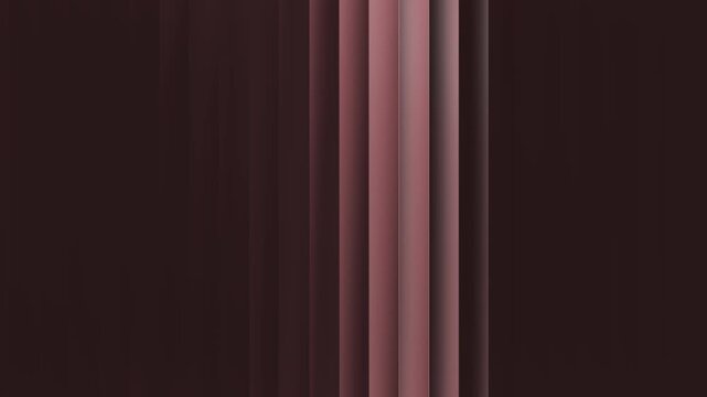 Abstract vertical stripes soft pink and deep maroon gradient background subtle shadow play smooth flowing lines
