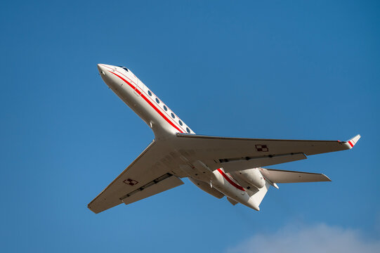 "Generał Kazimierz Pułaski" Polski samolot rządowy Gulfstream G550