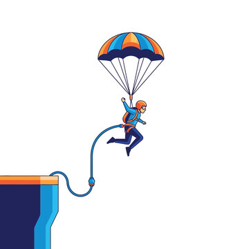Extreme Sports Thrill Seeker Parachuting Adventure