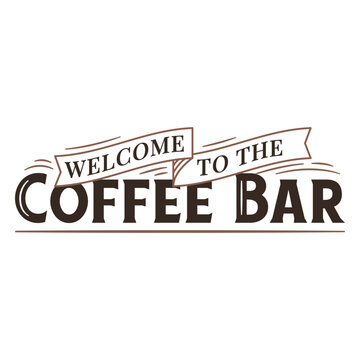 Welcome to the coffee bar
