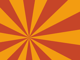 Obraz premium Bold Radial Beam Sunburst Retro Energy Design Backdrop