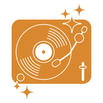 Gold record player
