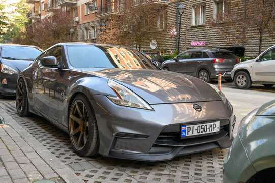  April 2, 2026, Tbilisi, Georgia Nissan 370Z sports car Fairlady Z
