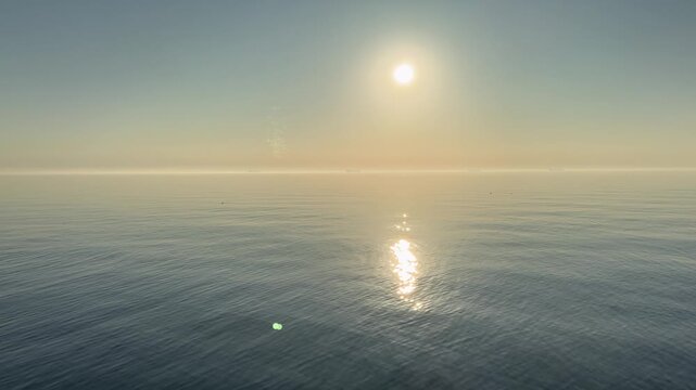 sunrise over the sea