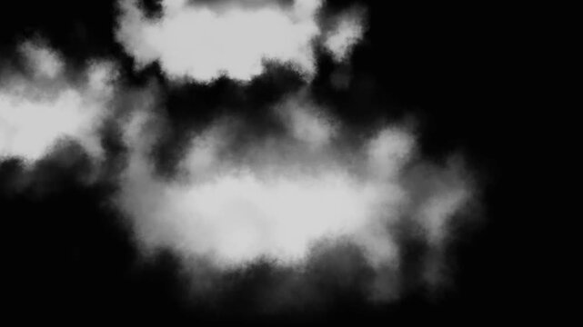 Menacing Clouds With Thunder Ready. Overcast Sky Displaying Dense Clouds And Foreboding Atmosphere. Heavy Storm Clouds Moving Across Dark Sky Creating Threatening And Intense Scene