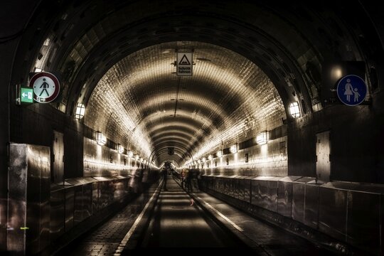 Alter Elbtunnel, Hamburg, Germany