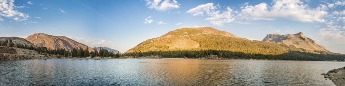 Tioga Lake, Inyo National Forest of Mono County, California, USA
