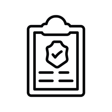 Report shield icon