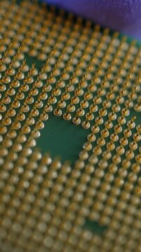 CPU Design Engineer display Central Processing Unit, concept of development design verification, fabrication, and testing in semiconductor firms. Architecture and physical implementation of CPU.