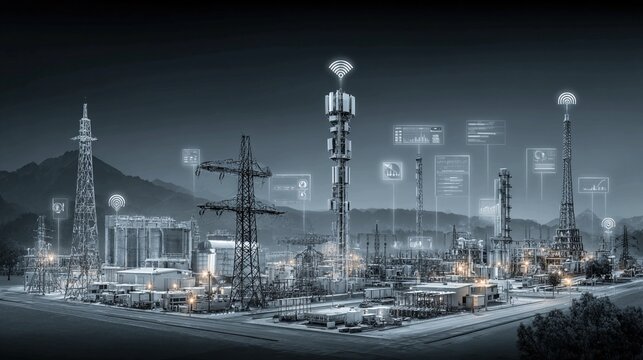 Fault detection smart grid monitoring systems concept predictive energy infrastructure platforms automated power network analytics technology reliable electricity innovation