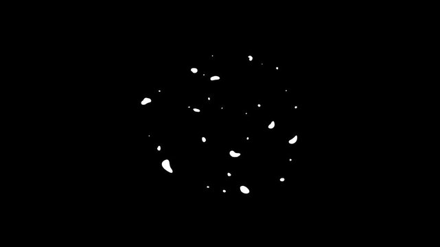 Flash smoke burst explode shiny explosion, Flash fx explosion element, hand-drawn smoke blast animation, 2d cartoon style with alpha channel, 4k pre-rendered clip, bubble, storm, bomb