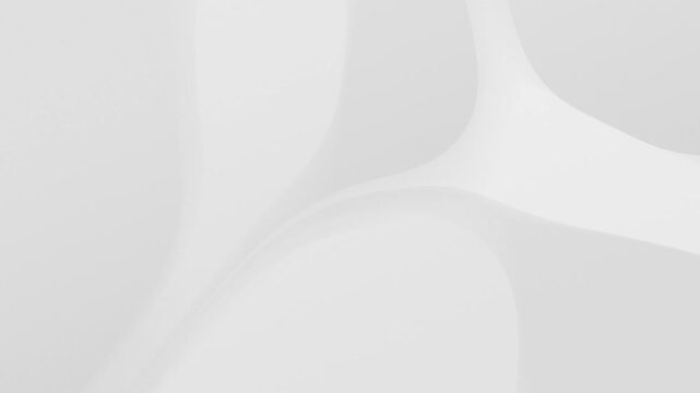 Looping White Abstract Subtle Background - Blob Fluid Animation - Add Hue - Continuous Seamless Loop - Full 4K Resolution - 60fps - 3x SSAA Highest Quality