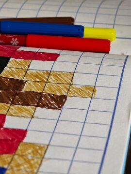 dibujo cuadr&iacute;cula 