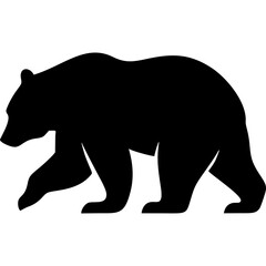 Obraz premium California Bear Icon Vector