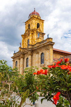Tiban&aacute;, Boyac&aacute; - Colombia. March 6, 2026. San Laureano Parish is a Colombian Catholic church.