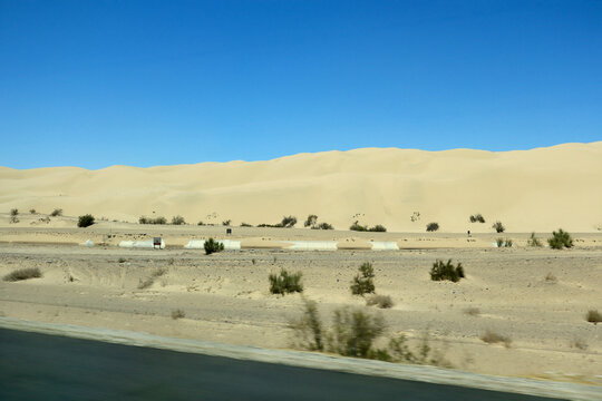Algodones dunes also known as Sand Toy Capital of the World along Interstate-8 in California immediately west of Yuma, AZ