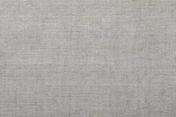 Fototapeta premium Delicate linen fabric texture. Macro close-up. With space for your texts.