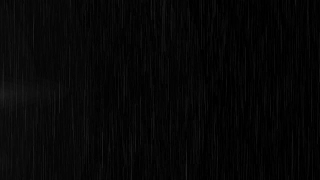  Realistic heavy rain rainfall with thunderstorm lightning power loopable rainy season animation on green screen. high-quality real rain green screen footage, rain isolated on green screen background.