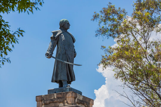 Monumento a Jos&eacute; Mar&iacute;a Morelos en La Ciudadela, Ciudad de M&eacute;xico.