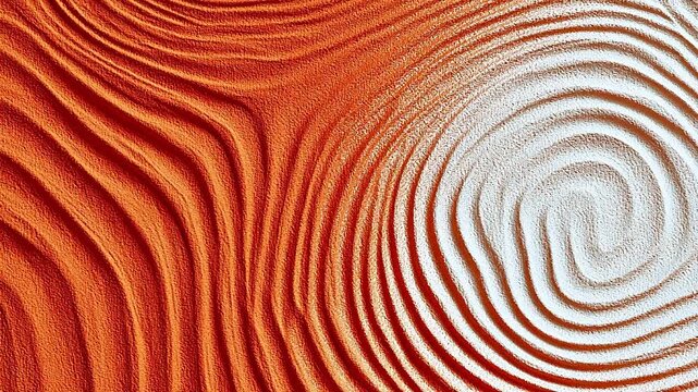 Sandy texture with spiral patterns