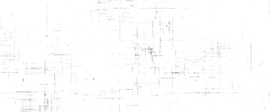 Faint grey grid lines and speckles overlaying a white background creating a subtle textured pattern abstract