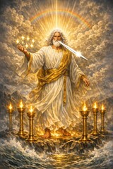 Fototapeta premium Revelation Chapter 1