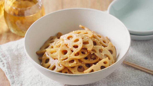 蓮根のきんぴら 和食の副菜・常備菜