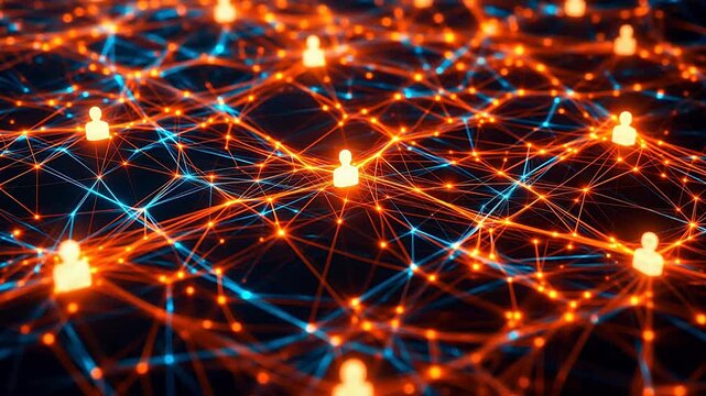 Advanced Abstract network of connected nodes for Digital Transformation and Cyber Infrastructure