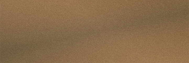 Fototapeta premium Warm brown gradient with fine grain runs horizontally, offering a cozy, natural banner background ideal for coffee brands, craft packaging, headers, and rustic designs.