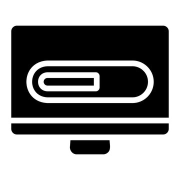 Progress bar Solid icon