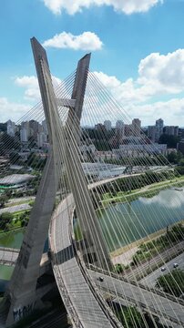 Ponte Estaiada Octavio Frias de Oliveira - S&atilde;o Paulo SP