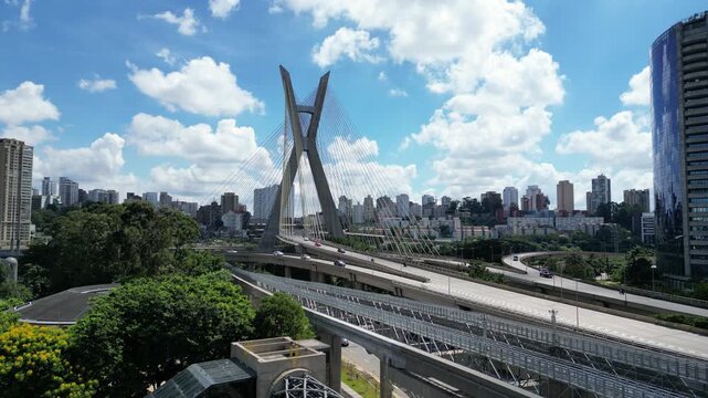 Ponte Estaiada Octavio Frias de Oliveira - S&atilde;o Paulo SP