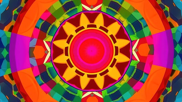 transmutation. Vibrant circular patterns representing drumbeat rhythms in an abstract composition. event programs, museum guides, designed for cultural heritage projects and event programs.