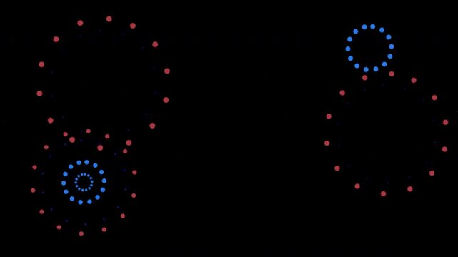 Circle Burst Explosion Effect Loop Animation Transparent Alpha