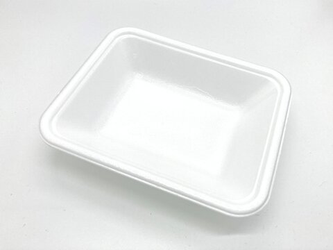 白い食品トレーのイメージ 素材