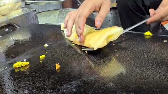 Crispy south indian masala dosa