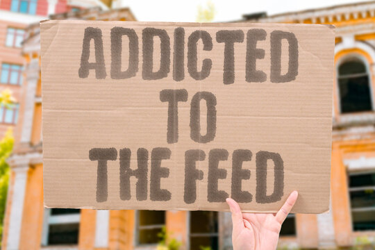 "Addicted To The Feed" Social media platforms are deliberately engineered to create habitual and compulsive use patterns. SCROLL. SOCIAL. DIGITAL. ADDICTED. ENGINEERED.
