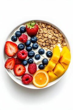 fruit salad with berries