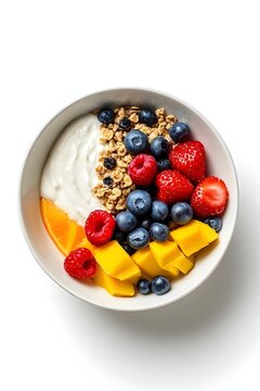 muesli with berries