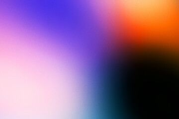 Obraz premium Abstract vibrant gradient background soft blur colorful light blend