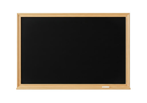 Black empty frame isolated on transparent background