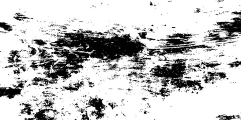 Fototapeta premium Black Grunge Distressed Texture Overlay Vector Background Abstract Paint Scratch Effect Graphic Resource