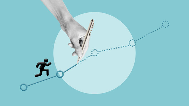 Coaching and career guarantee concept, professional training and skill development, mentorship support, job placement promise, personal growth and success after completing educational courses