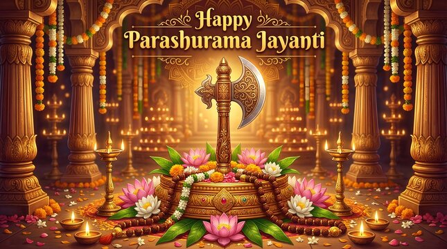 Parashurama Jayanti commemorates the birth of Lord Parashurama, the warrior sage and sixth incarnation of Vishnu in Hindu tradition.