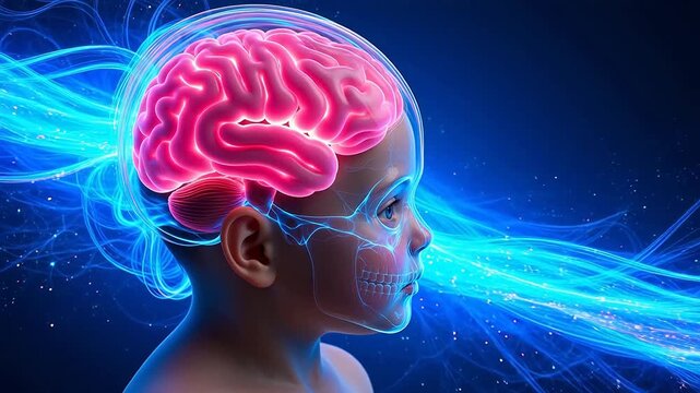Advanced Child brain with energy waves for Digital Transformation and Cyber Infrastructure